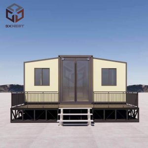 High Insulation Foldable 20ft Container Homes Plywood PVC Flooring
