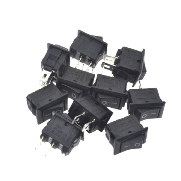 10*15mm SPST 2PIN ON/OFF G130 Boat Rocker Switch 3A/250V Car Dash Dashboard Truck RV ATV Home
