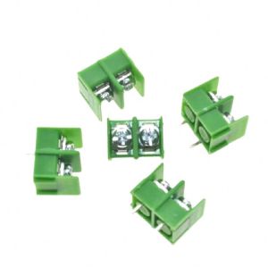 Hot selling KF7.62-2P 7.62mm pitch pcb screw block Splice connector terminal KF7