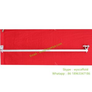 Hot Galvanized Haki Scaffold Diagonal Brace With HDG Galvanized Surface