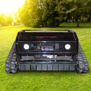 Quality Free Shipping zero Turn New System Gasoline Grass Cutter Remote Control Wheel Lawn Mower for sale