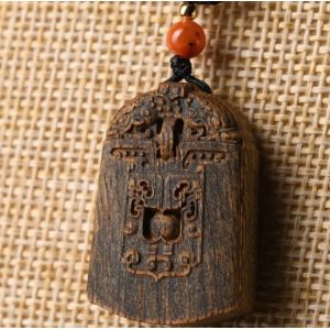 Auspicious Beast Qinan Agarwood Pendant For Personal Protection Gifts