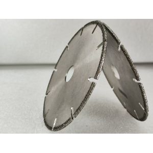 Long Life Span Electroplated Bonded Diamond Cutting Blade