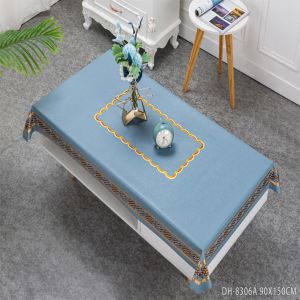 Custom Logo Accepted 80*120cm Direct Plastic PVC Floral Tablecover for Dining