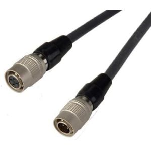 Microphone Extension cable with 4pin input circular connector Hirose cale