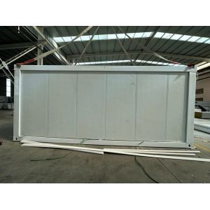 Steel Frame Easy Assembly 20ft 40ft Tiny Homes Site Office Container Houses with