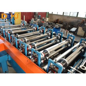 1000mm Galvanized Steel Roof Tile Forming Machine Hydraulic Cutting