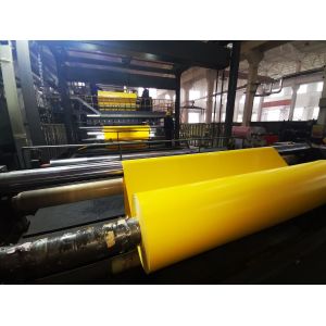 Waterproof 500gsm PVC Coated Polyester Tarpaulin For Flexible Duct