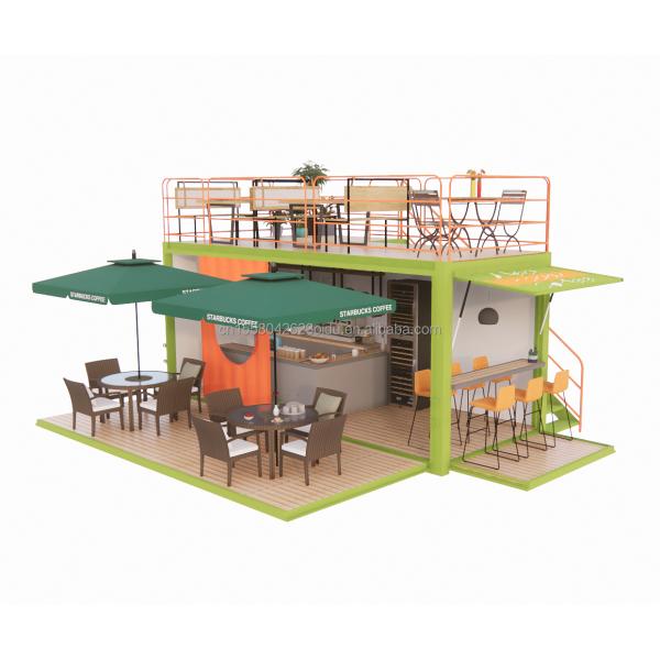 20ft Fast Build Prefab Hotel House Modular Folding Container House for Camping and Foldable Garden