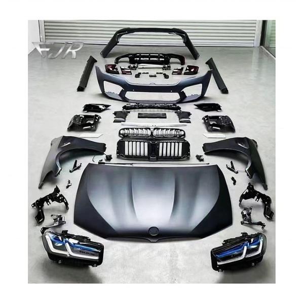 Buy 2011-2017 BMW 5 Series Front Bumper Upgraded 2022 M5 With LED Headlights And Taillights at wholesale prices