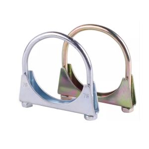 Galvanized Exhaust 76mm U Bolt Muffler Clamp Heavy Duty