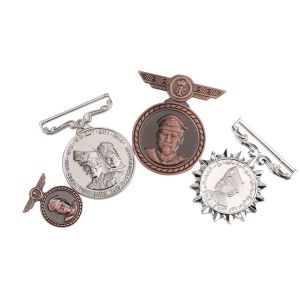 Handmade Military 1" Custom Metal Badge Design For Sports Event