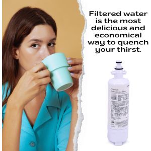 Refrigerator Water Filter Cartridge Replacement for 9690 469690 Fridge Water