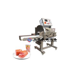 Industrial Bacon Fish Sausage Slicing Machine Big Capacity 500kg/H