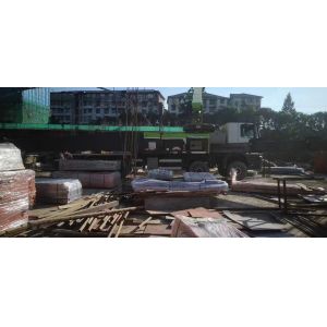 White Vibrating Amplitude 2.6mm Zoomlion 63m Used Truck Pump Mobile Pump Machine