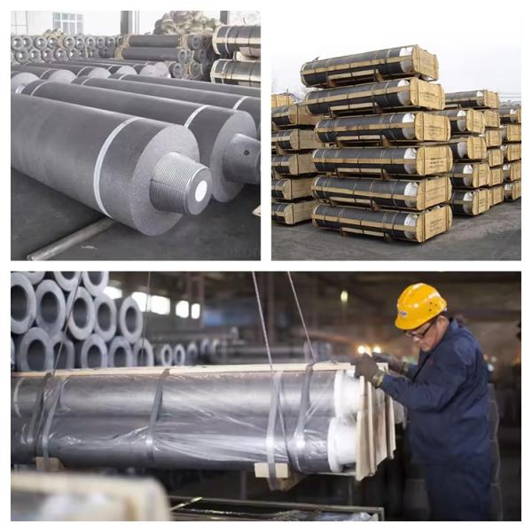 High Conductivity RP HP UHP Graphite Electrode For EAF Electric Arc Furnace