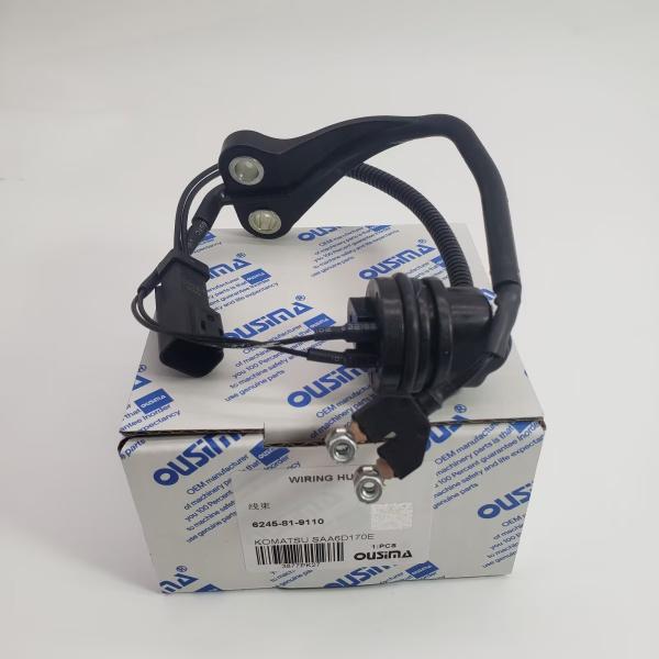 Excavator Wiring Harness 6245-81-9110/6245819110 For KOMATSU SAA6D170E