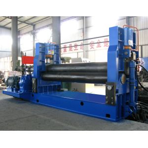 400kN To 3000kN Sheet Metal Press Brake Hydraulic 3 Rollers Rolling Machine