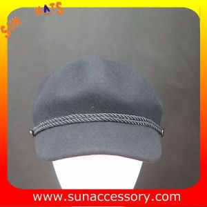 2276 Sun Accessory customized fashion winter 100% wool felt cowboy hats  ,women hats and caps wholesaling