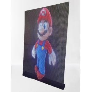 P6.25 Indoor Holographic Transparent LED Display 70% Transparency Art Installati