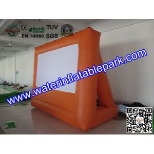 Advertising Inflatable Screen , Inflatable Movie Screen For Rental