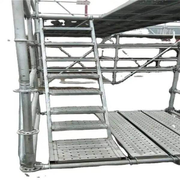 Hooks Steel Catwalk Scaffold BS12811 Steel Plank Galvanzied Steel Plank