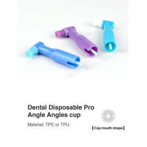 Dental Disposable Pro Angle Angles Cup Material TPE Or TPU soft dental