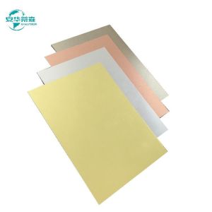 4mm Brushed Finish Aluminum Composite Panel With B1 Fire Rating