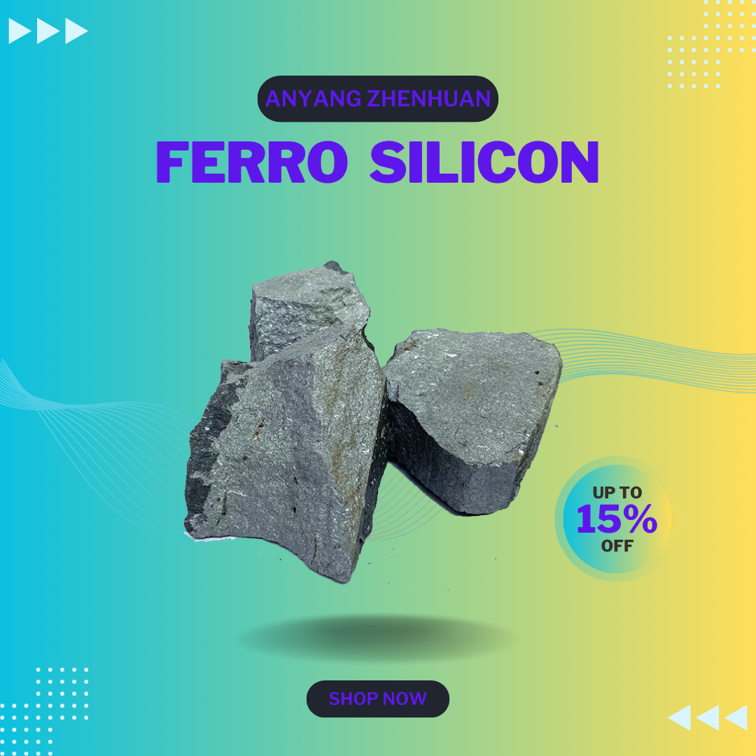 Quality Ferro Silicon Ferrosilicon FeSi Silicon Iron 75 FeSi75 Ferroalloy for sale