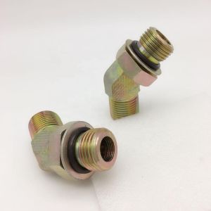 Galvanized Fitting BSP Male 1/2" O Ring Adapter