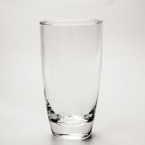 Stackable 13oz Water Drinking Glass With Machine Blowing Wide Mouth