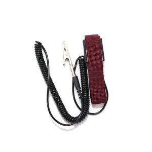 Electronic ESD Wrist Strap Antistatic Wrist Band For Cleanroom