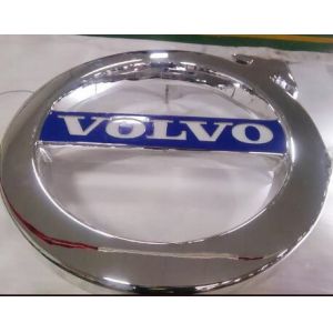 Pvd Chrome Vacuum Metalizing Machine Automotive Logo Chroming Vertical