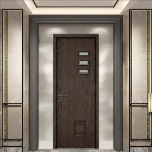 Innovative Technologies Waterproof WPC Hollow Doors For Interior Spaces