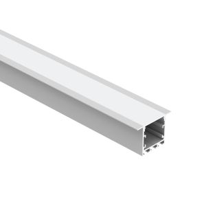 6063 T5 Recessed LED Aluminium Profile IP20 Waterproof Heatsink