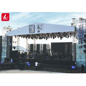 Aluminum Wedding Tent Ceiling Lighting Truss PVC Roof System