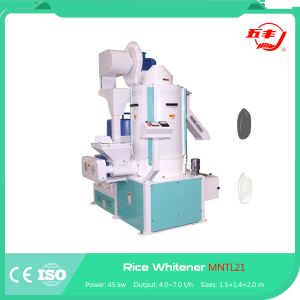 1550x1600x2250mm 75kw MNTL Iron roller Rice Whitener for rice milling processing