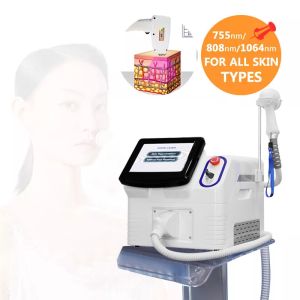 China Custom Portable 808nm Diode Laser Hair Removal Machine For Face And Body on sale