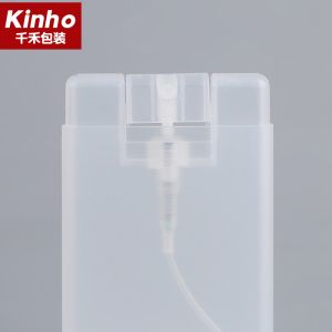 20ml Pocket Credit Card Shape Hand Sanitizer Spray With Cap