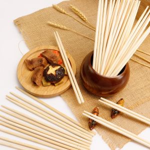 100% Natural Disposable Bamboo Chopsticks Wholesale Restaurant Fast Food Paper