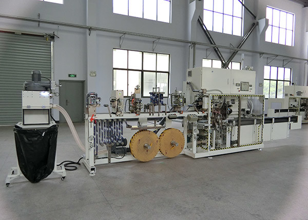 High Output Sanitary Napkin Packing Machine 60-80 bags / min Easy Operate