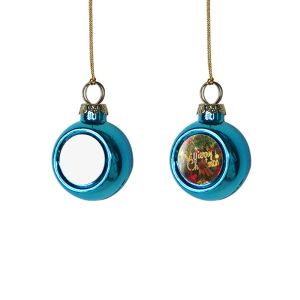 Personalised Sublimation Plastic Christmas Balls Custom Christmas Tree Balls