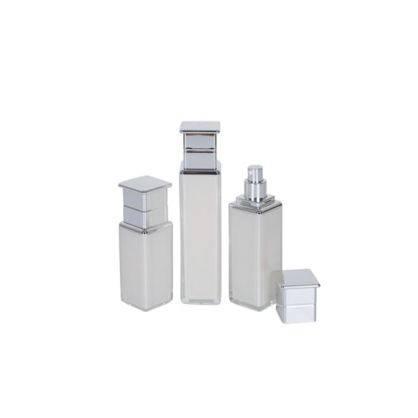 100ml Square Lotion Pump Bottle 10g Lip Cream Jar Cosmetic Packaging For Skincare