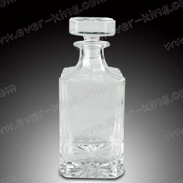 High White Flint 1000 ML Brandy Glass Bottle