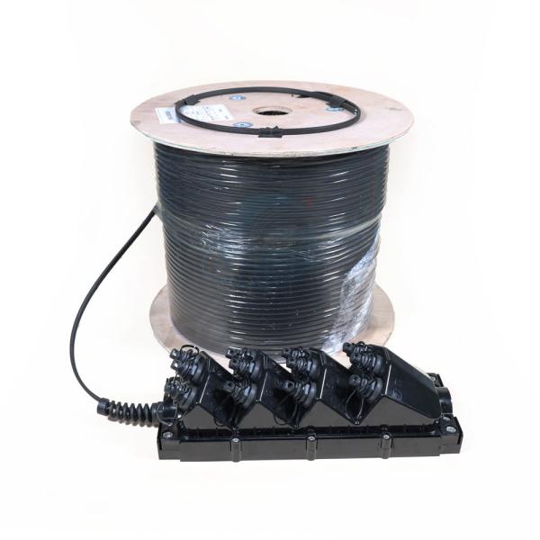 Buy 4 Port Waterproof Wall Mount Fiber Optic Splice Closure Enclosure For FTTX at wholesale prices