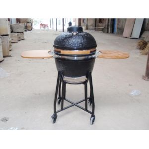Quality 18&amp;quot; Ceramic Grills Charcoal BBQ Kamado Cooking ( Black) for sale