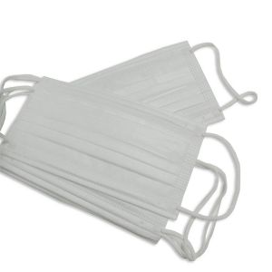 Disposable Medical Face Mask 3 Ply Non Woven Breathable With Earloop
