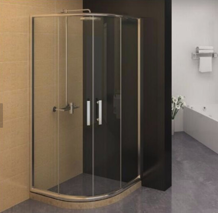 Buy Chrome / Gold Aluminium Shower Cubicles Artical Design Easy Installation at wholesale prices