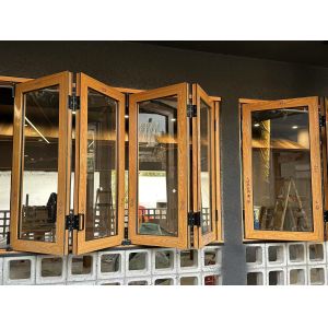 heap Aluminum Glass Windows,aluminum Bifold Folding Window with Thermal Break