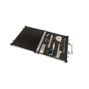 Silver Stainless Steel Double Slide Welding Gauge for Multi Function Welding